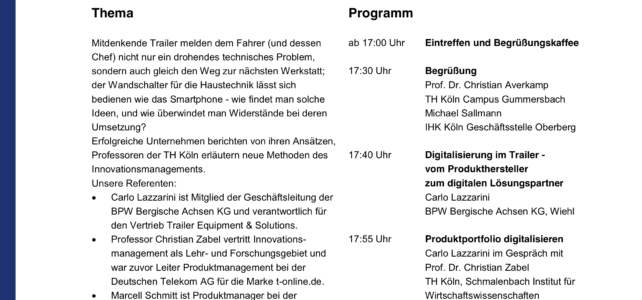 Innovationen generieren und managen Innovationen generieren und managen