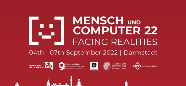 Projekt DREA bei Mensch und Computer 2022